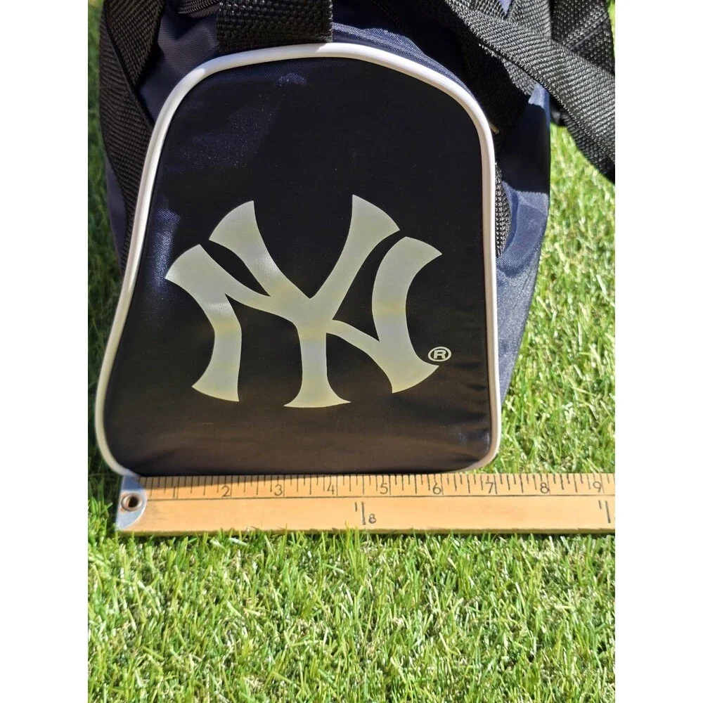 New York Yankees Vintage Dead Stock Adidas Duffel Bag - 16x7x9 W/ Shoulder Strap